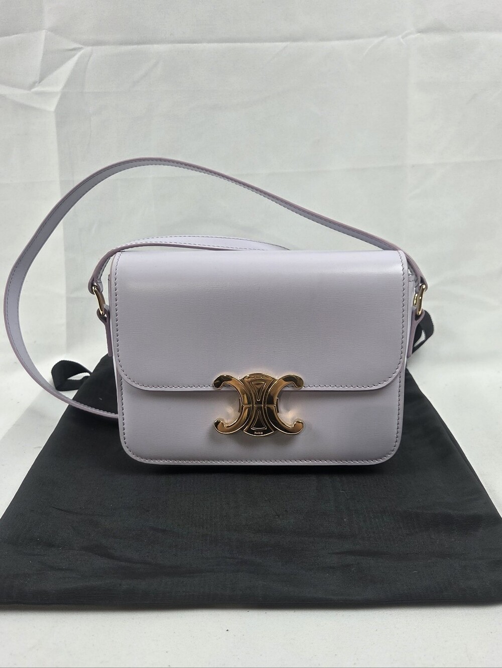 Celine Light Lavender Teen Triomphe- like new